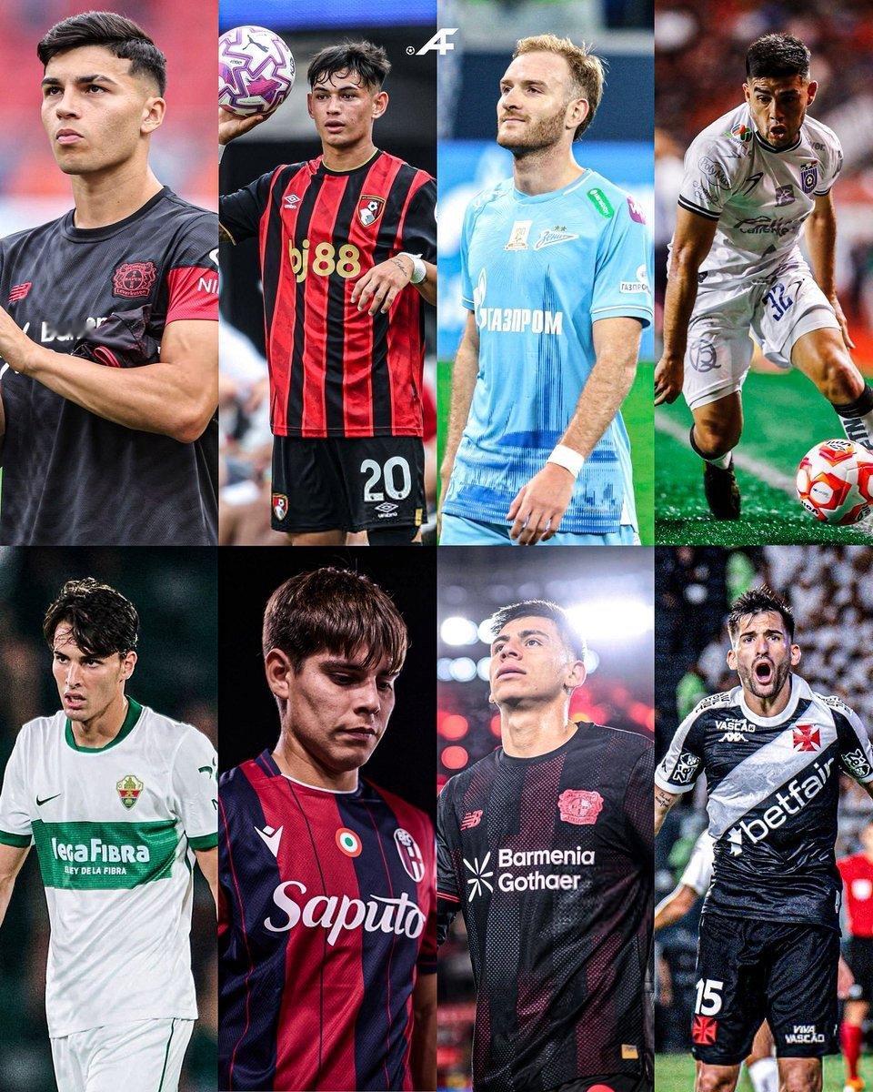 🔎⛔️根据德转，以下阿根廷球员出场时间寥寥即将迎来转会窗口：🏴󠁧󠁢󠁥