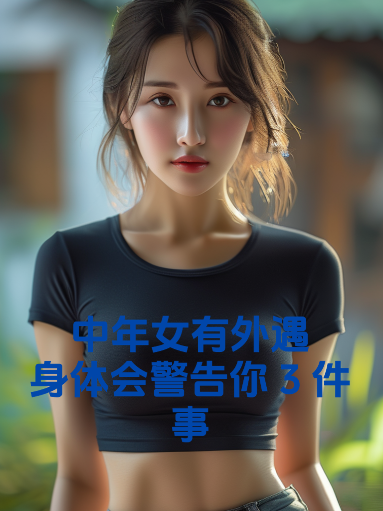 中年女有外遇，身体会警告你3件事