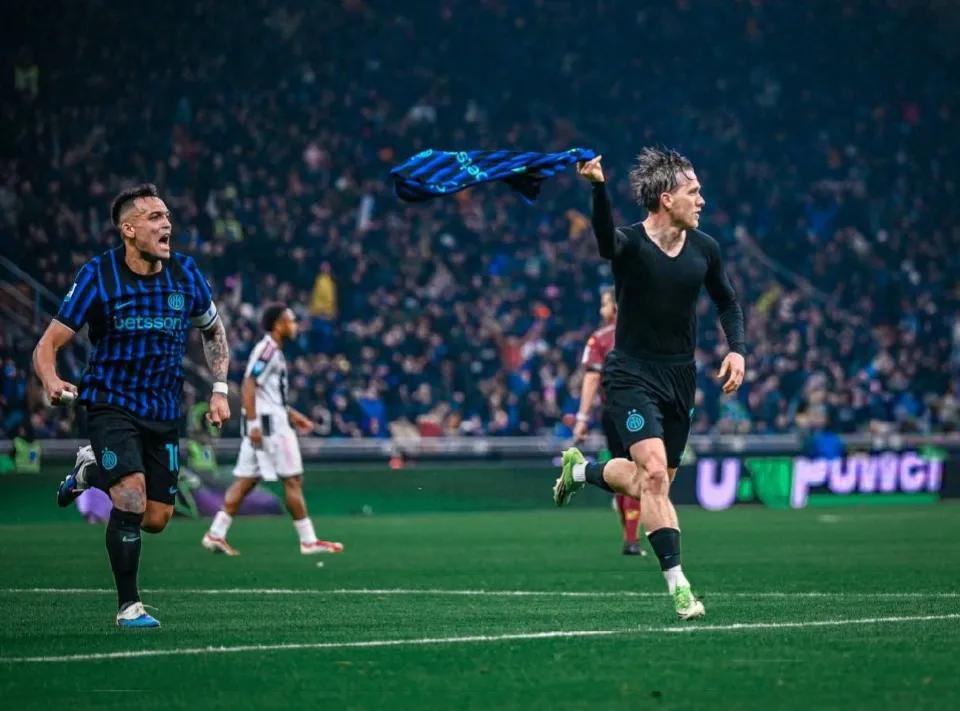 国米赛季最危险时刻！1-1时觉得博德闪耀地狱主场也不过如此，下半场风云突变连丢2