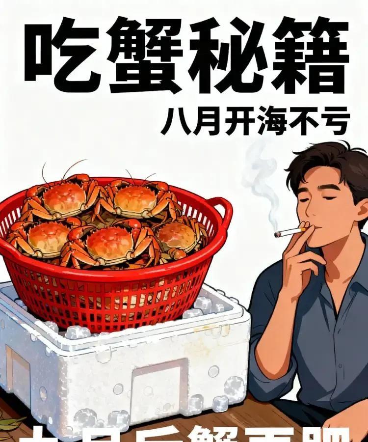 现在买螃蟹的人少了，其实不是大家缺钱，而是现在的消费者都学精了，不再愿意为商家的