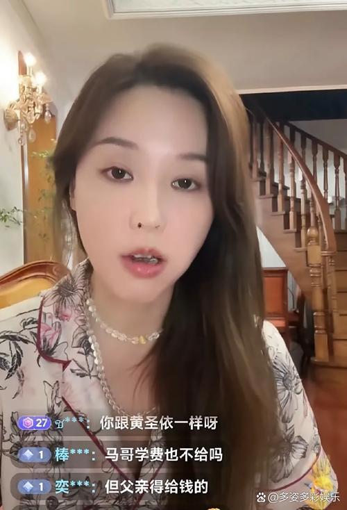 3月30日，马景涛现女友吴婧（老吴Jane）直播暗讽前妻吴佳尼。她称吴佳尼“伪装