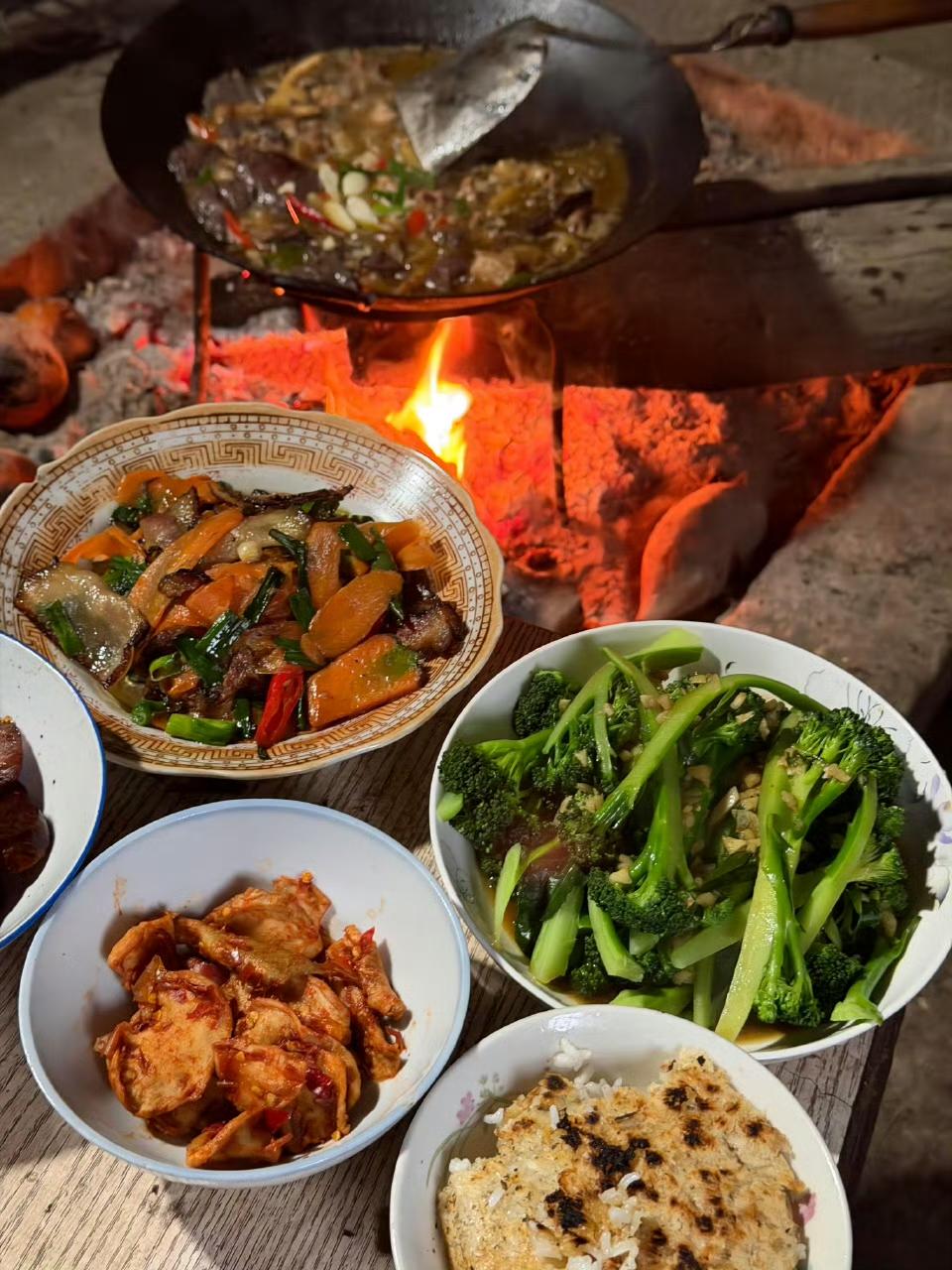 农村老家的烟火气