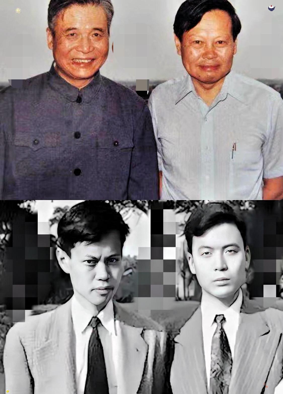 邓稼先:我学物理。杨振宁:我也学物理。邓稼先:我学工程物理。杨振宁:我学理论