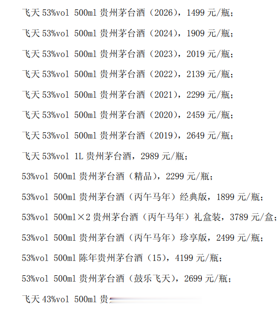 贵州茅台通过2026年茅台酒市场化运营方案, 回归“金字塔”型产品结构
