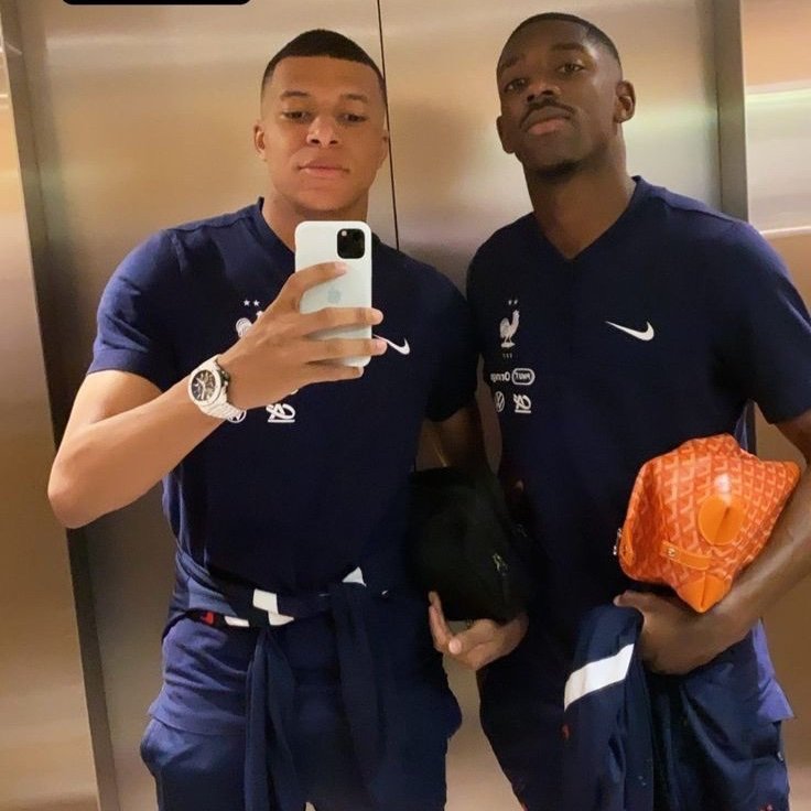 登贝莱：“我希望姆巴佩有一天能赢得金球奖，他职业生涯的表现值得这个奖项。他本赛季