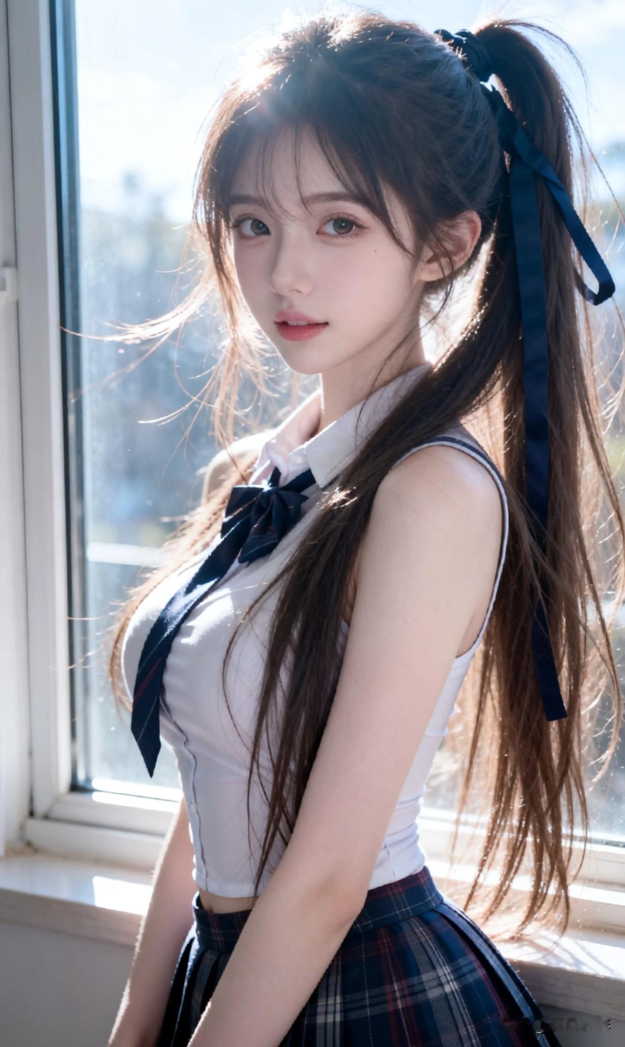 怎样穿搭能显示出温柔的女生气质?阳光洒进来的少女，甜美又温柔🌞💕