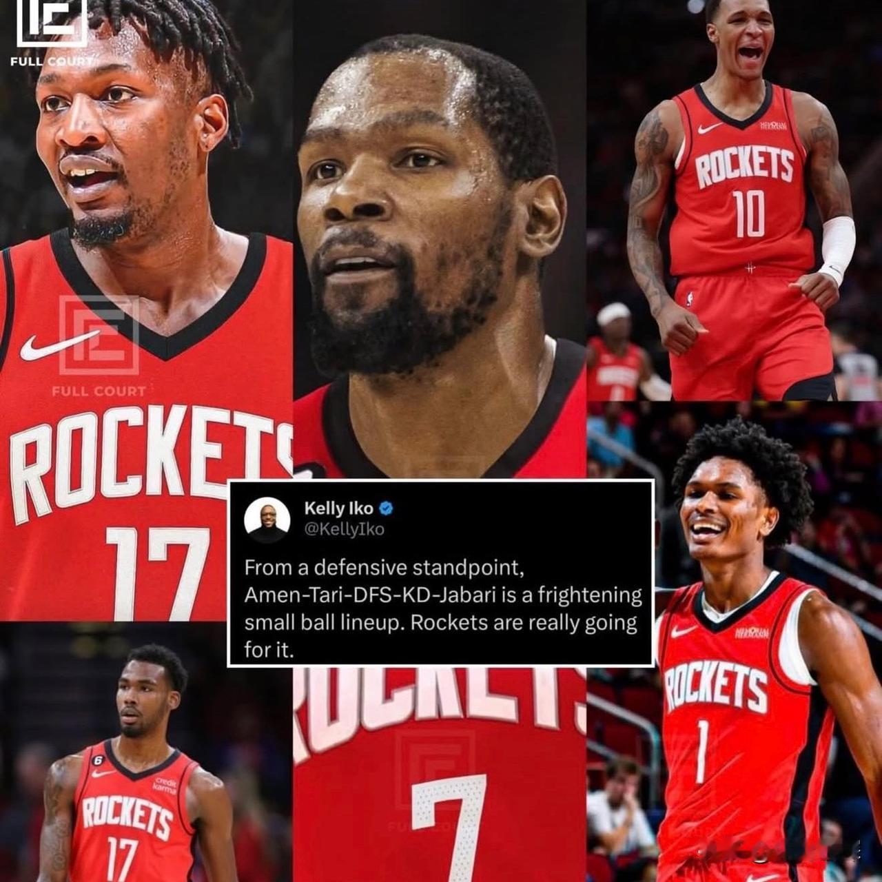 火箭屯了一堆锋线，可是有D、没有3啊！被开拓者双杀，都是出在投篮问题！尤其是第