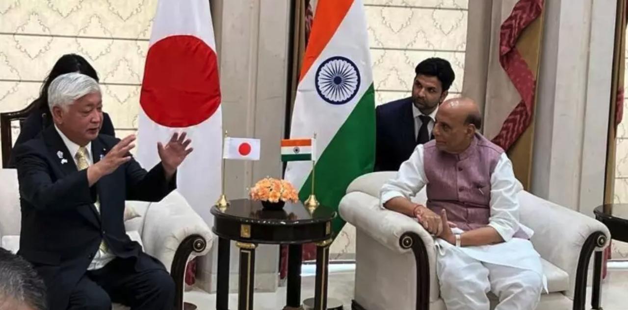 印巴冲突，日本站印度，让“有关国家”负起责任日本防卫大臣中谷元在周一跑到新德里