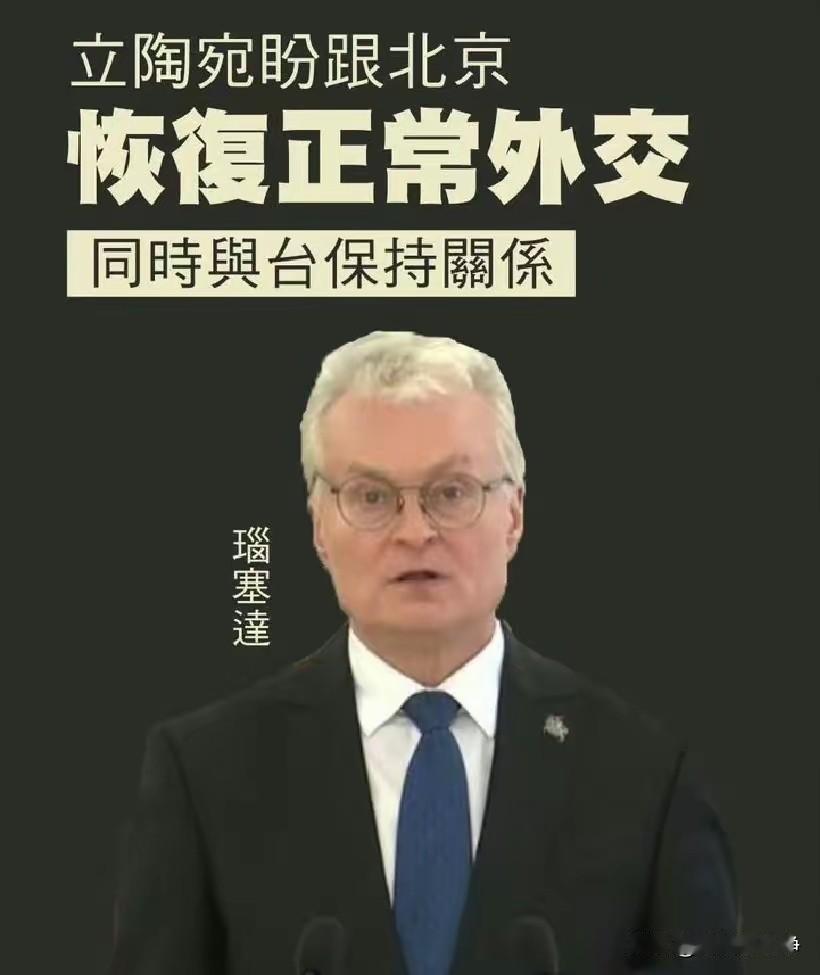 这个家伙脑袋绝对被塞住了，脑血栓重症患者你看看他说的是人话吗？立陶宛盼望和中