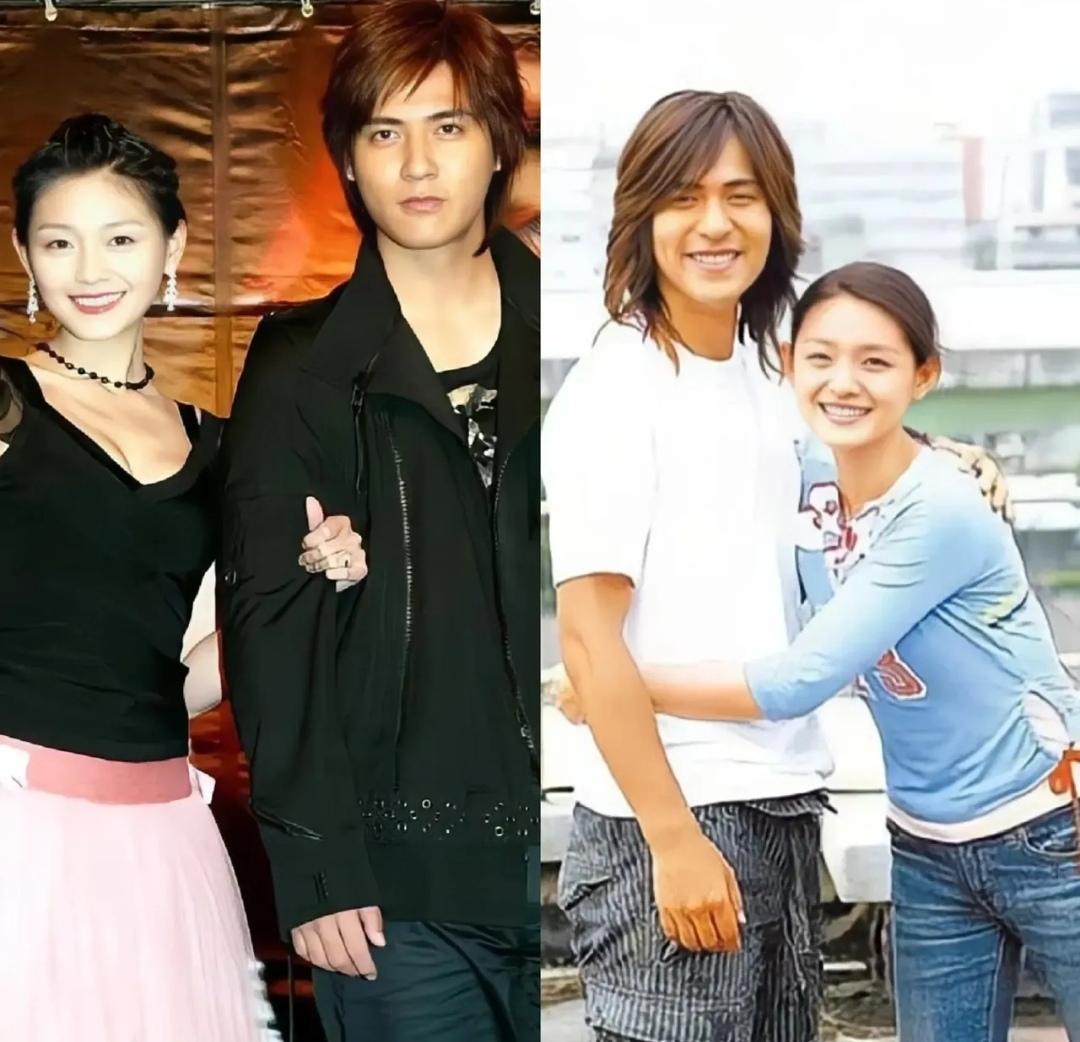 不得不说年轻就是资本，看大S年轻时与周渝民恋爱时期的合影照，不管是精心打扮还是随