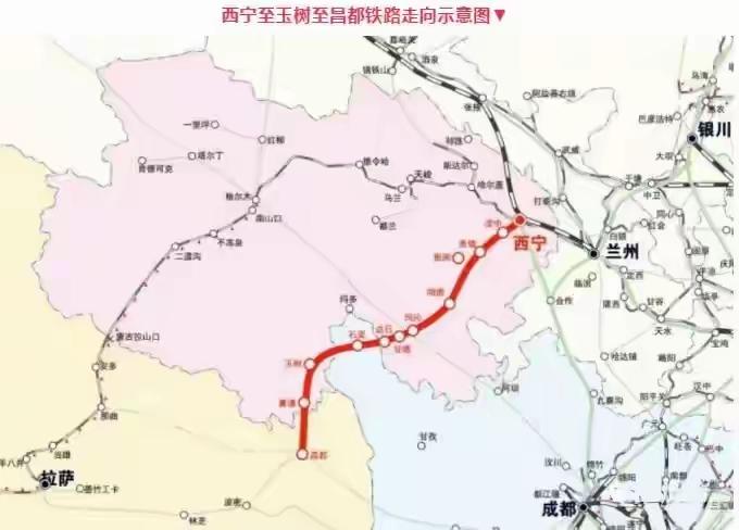 成格铁路还没开通，现在昌西铁路也有了，西宁至昌都铁路又是一条青藏铁路的战略战备发