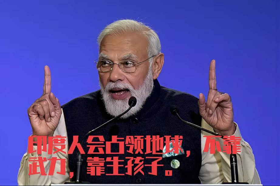 印度最终会是地球大患，不是印度有多大实力，而是印度无节制的生育，现在印度至少15