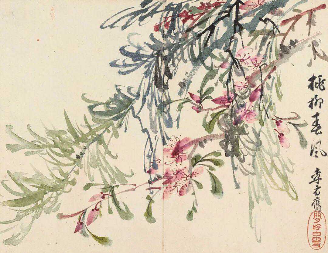 李方膺花卉十二开。李方膺（1695年—1755年），字虬仲，号晴江，别号秋池，
