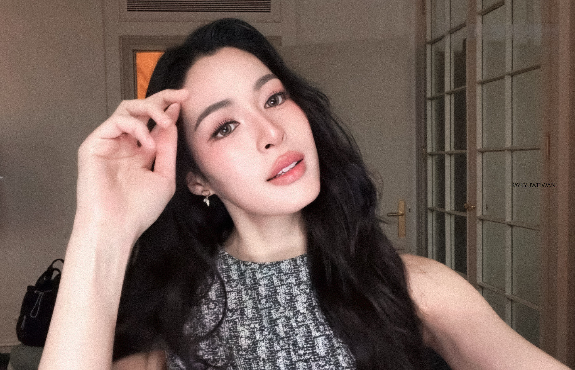 好漂亮啊，爱了爱了💕邝玲玲迪奥dior巴黎时装周​​​