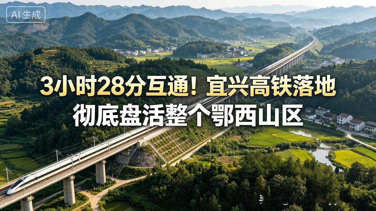 关注湖北基建的朋友，最近应该都刷到了重磅好消息。2026年6月，宜兴高铁正