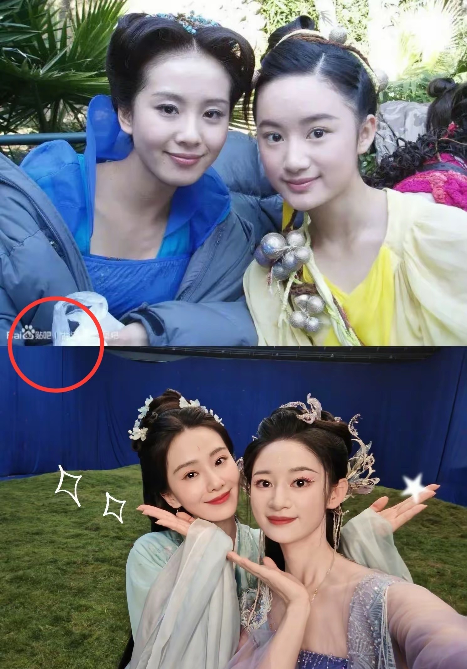 郭晓婷晒22年前与刘诗诗合影，照片居然是在百度下载的！​​​