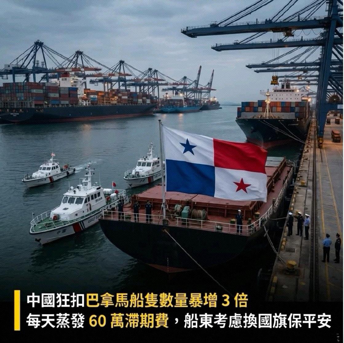 巴拿马是全球最大的方便旗船籍国，截至2025年底，全球约有8000-8800艘远