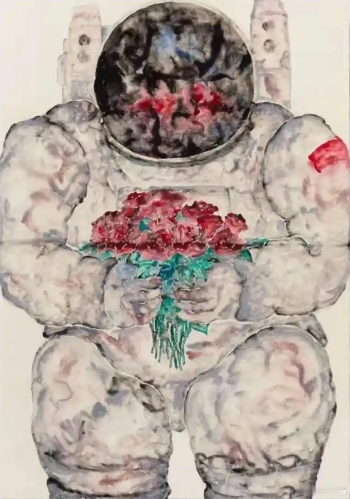 这是中国航天员吗？出自清华美院！​​​