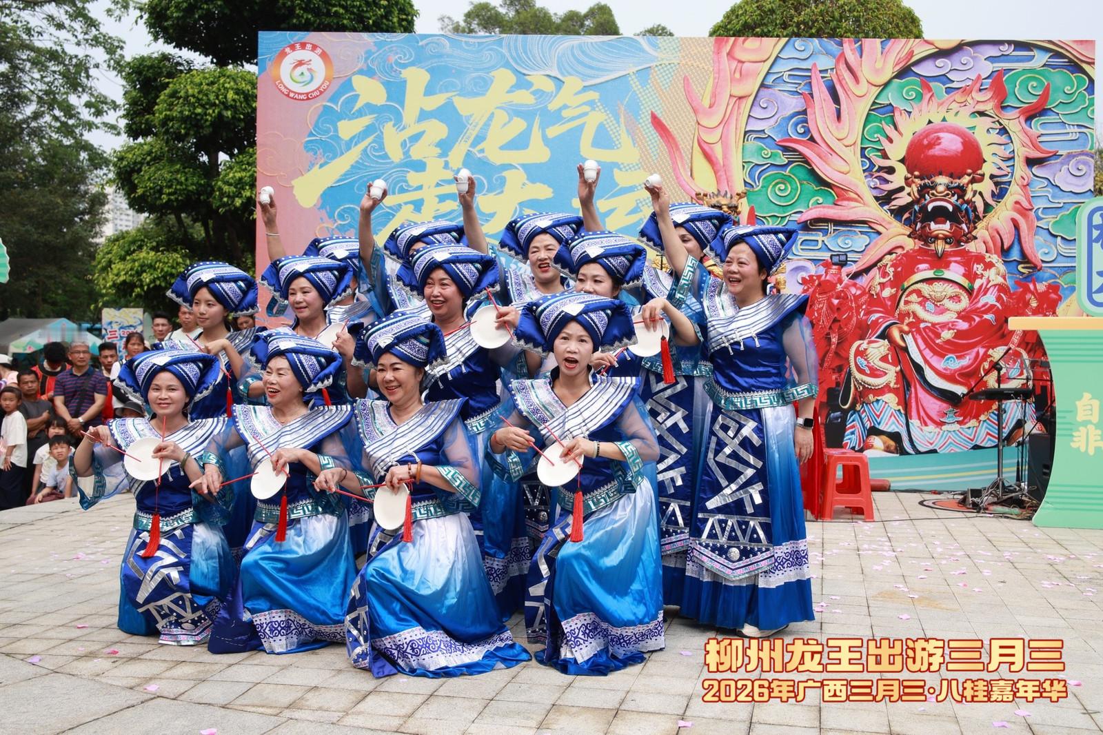 广西三月三柳州龙王夯爆了不用远赴柳州，在南宁也能亲眼见证非遗盛景！2026年4月