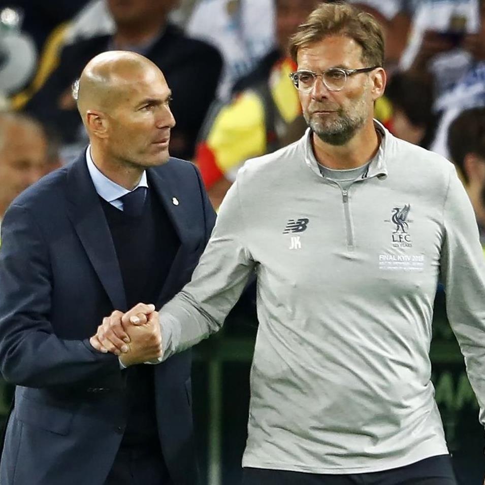 重磅新闻：齐达内和克洛普被认为是取代哈维·阿隆索的热门人选，与曼城的比赛被视为他