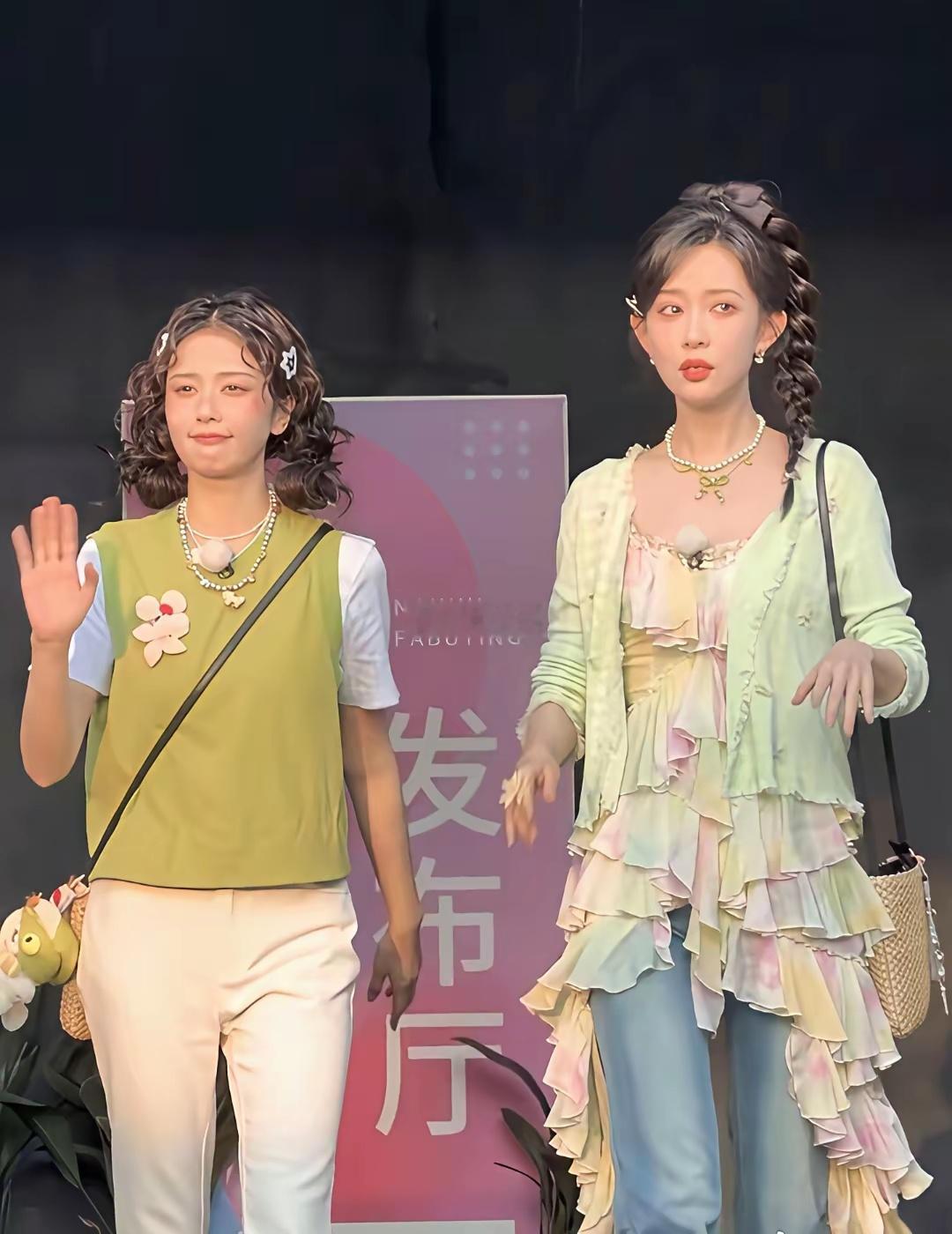 白鹿真的是越努力越心酸啊，请红毯造型师来化妆也比不过孟子义，孟子义真的是有什么说