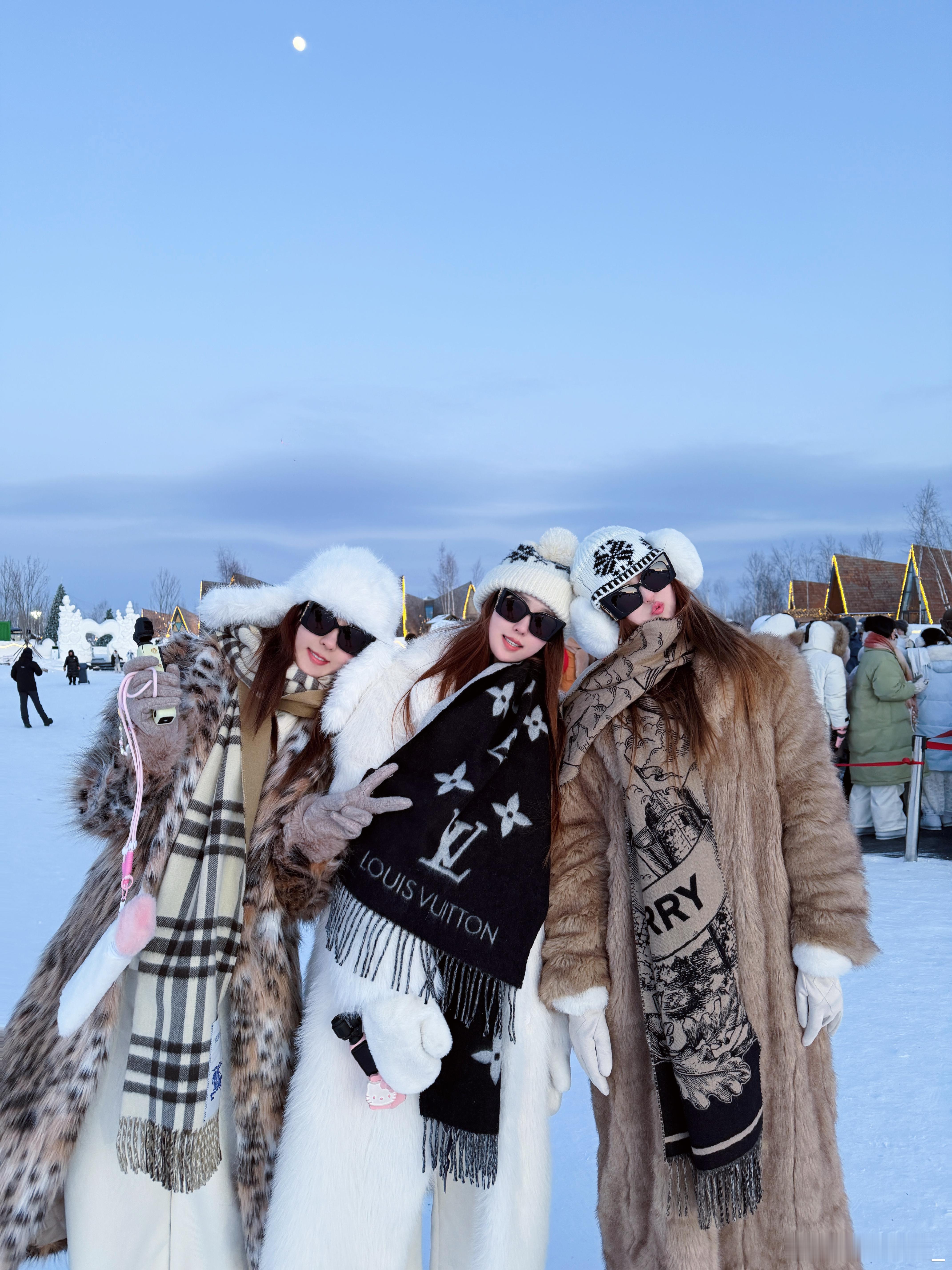 玩够这场雪等春天东北