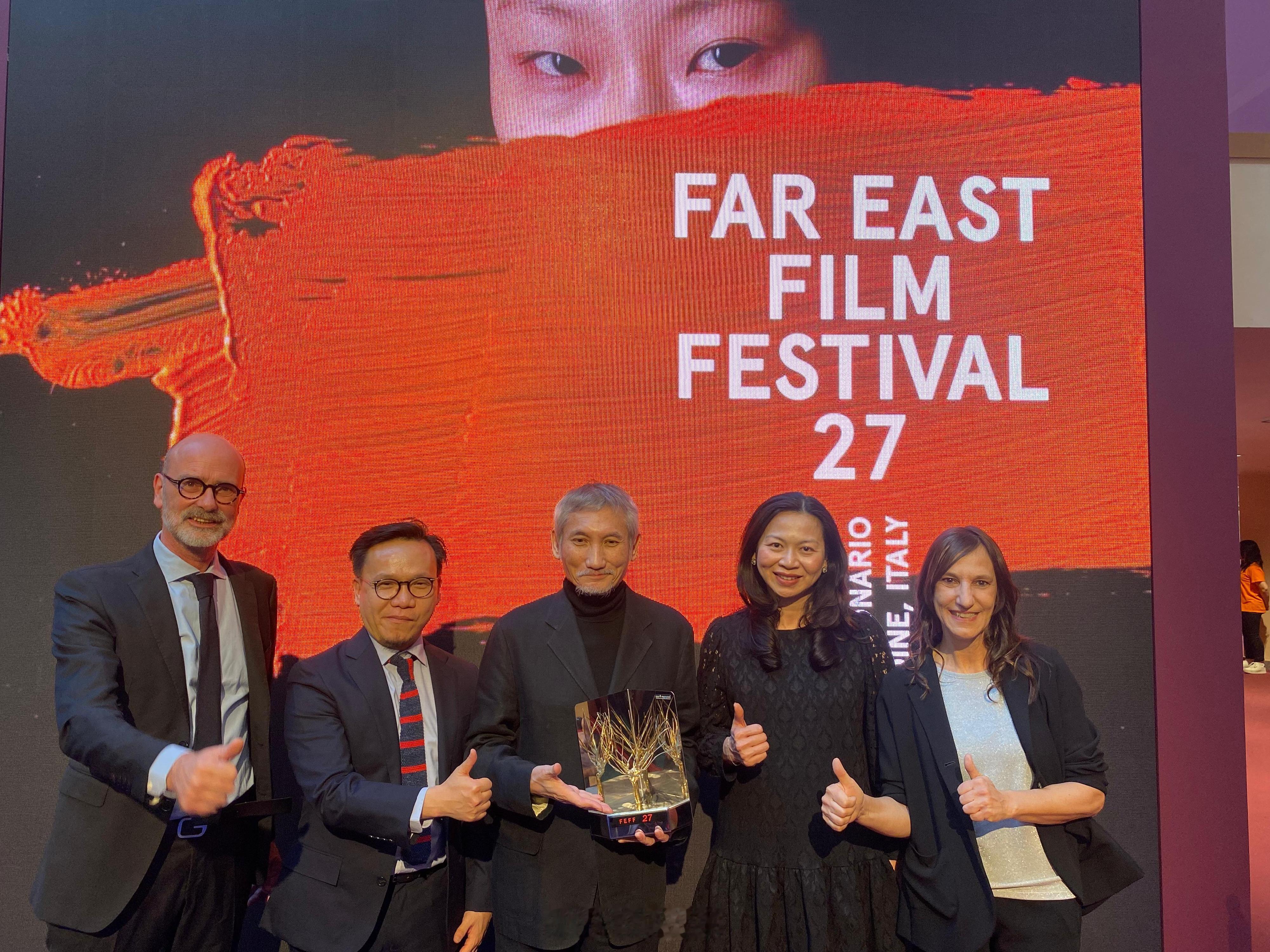 香港电影影讯恭喜徐克和张艾嘉！2025第27届意大利乌迪内远东电影节落