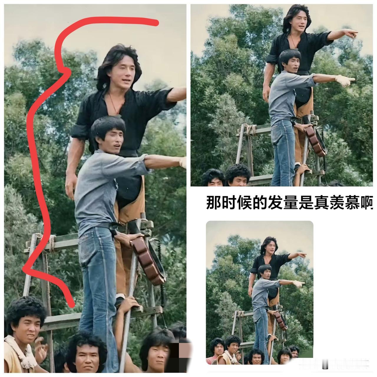 我要是有这发量做梦都得笑醒。