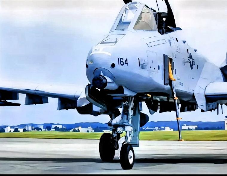 美军A-10现身海峡：低空火力怪兽，被它盯上根本跑不掉！A-10“疣猪”攻