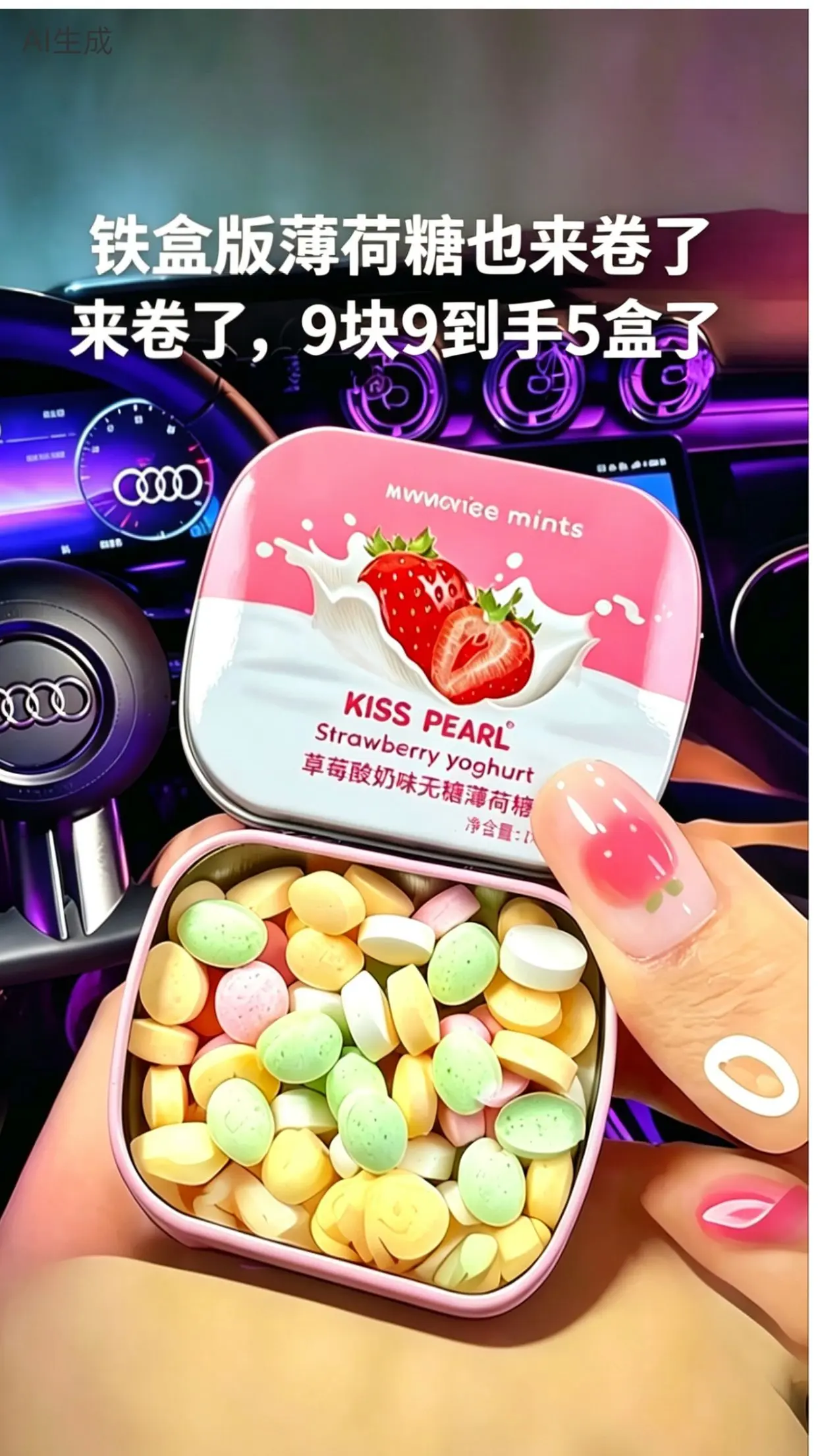 薄荷糖 口气清新
