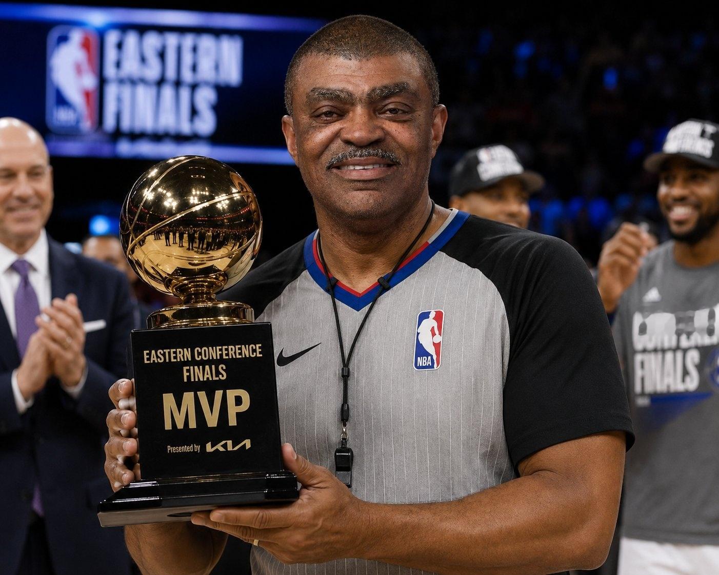 NBA裁判的问题完全是另一回事。我再说一遍：他们是NBA目前面临的最大问题。他