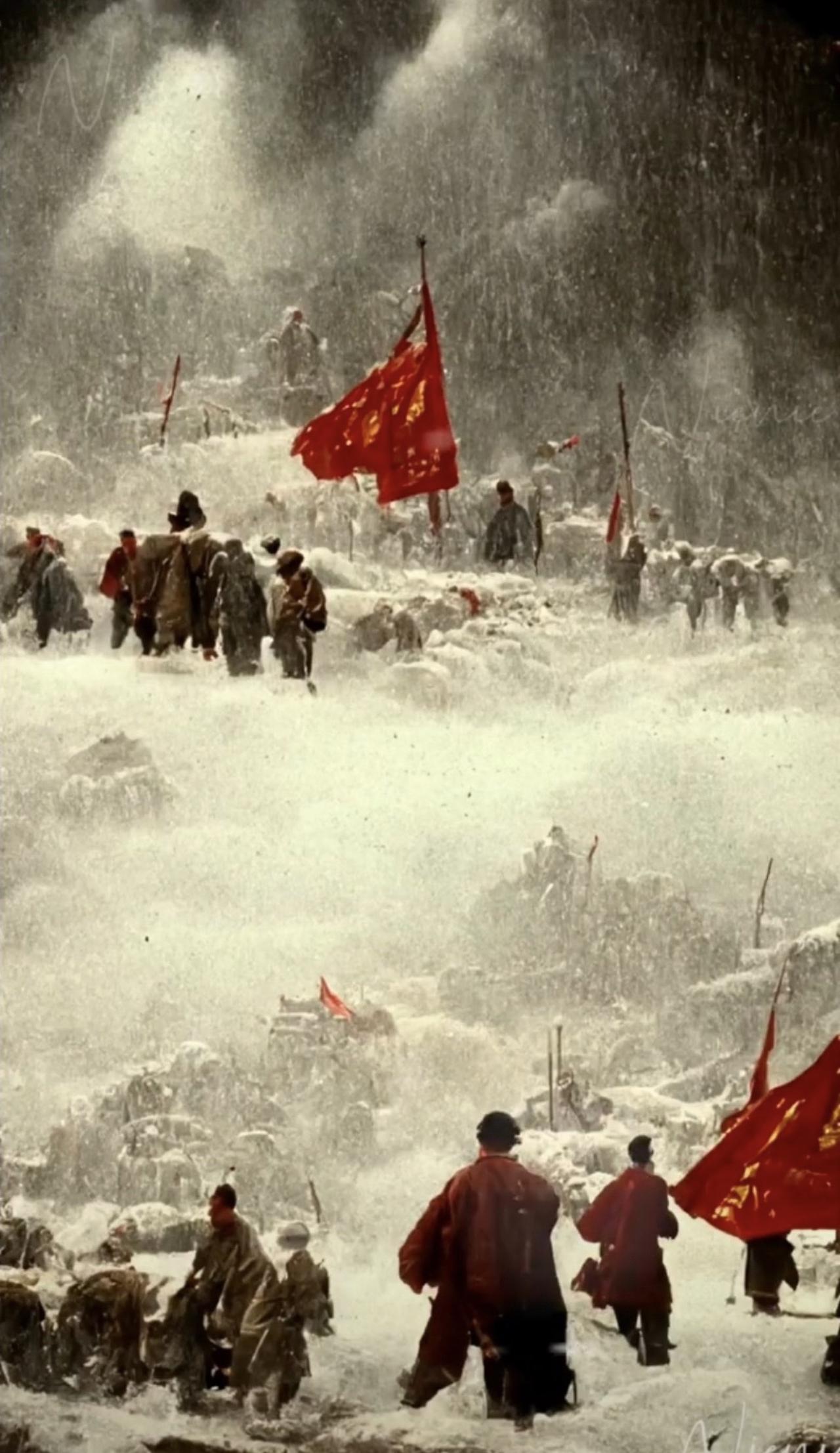 长征，每次读到关于它的历史都会热血沸腾，热泪盈眶！连国外的人都会叹为观止！有人把