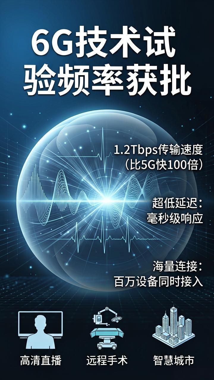 6G离我们真的近了！工信部批复试验频率，太赫兹技术跑起来了刷到这条新闻的你有