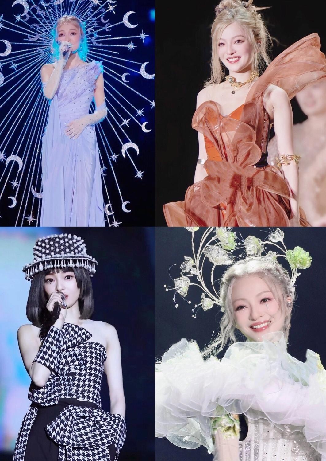 想知道这么多造型，演出结束后服装怎么处理，感觉可以搞个展览了