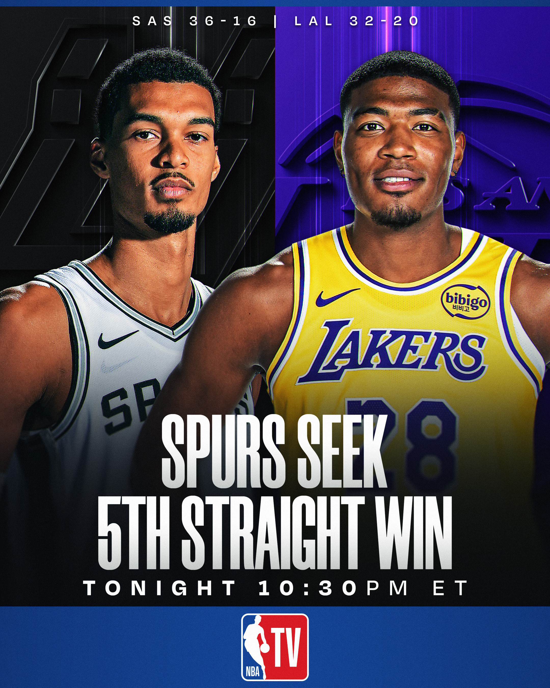 宣传海报一看就很有看头。湖人