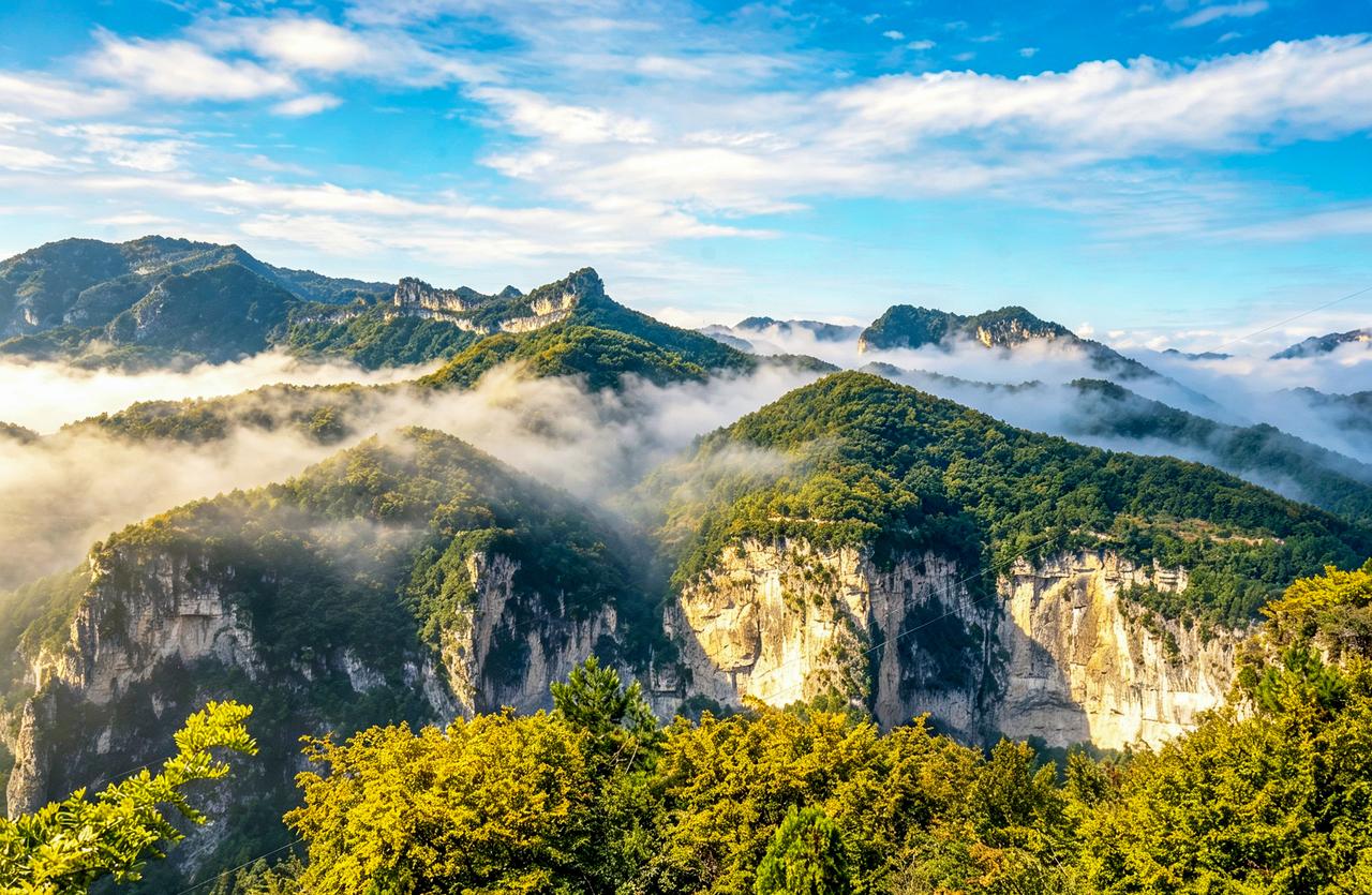 走进长治八泉峡，感受太行山脉的雄奇与灵秀巍巍太行绵延千里，横跨京、冀、晋、豫