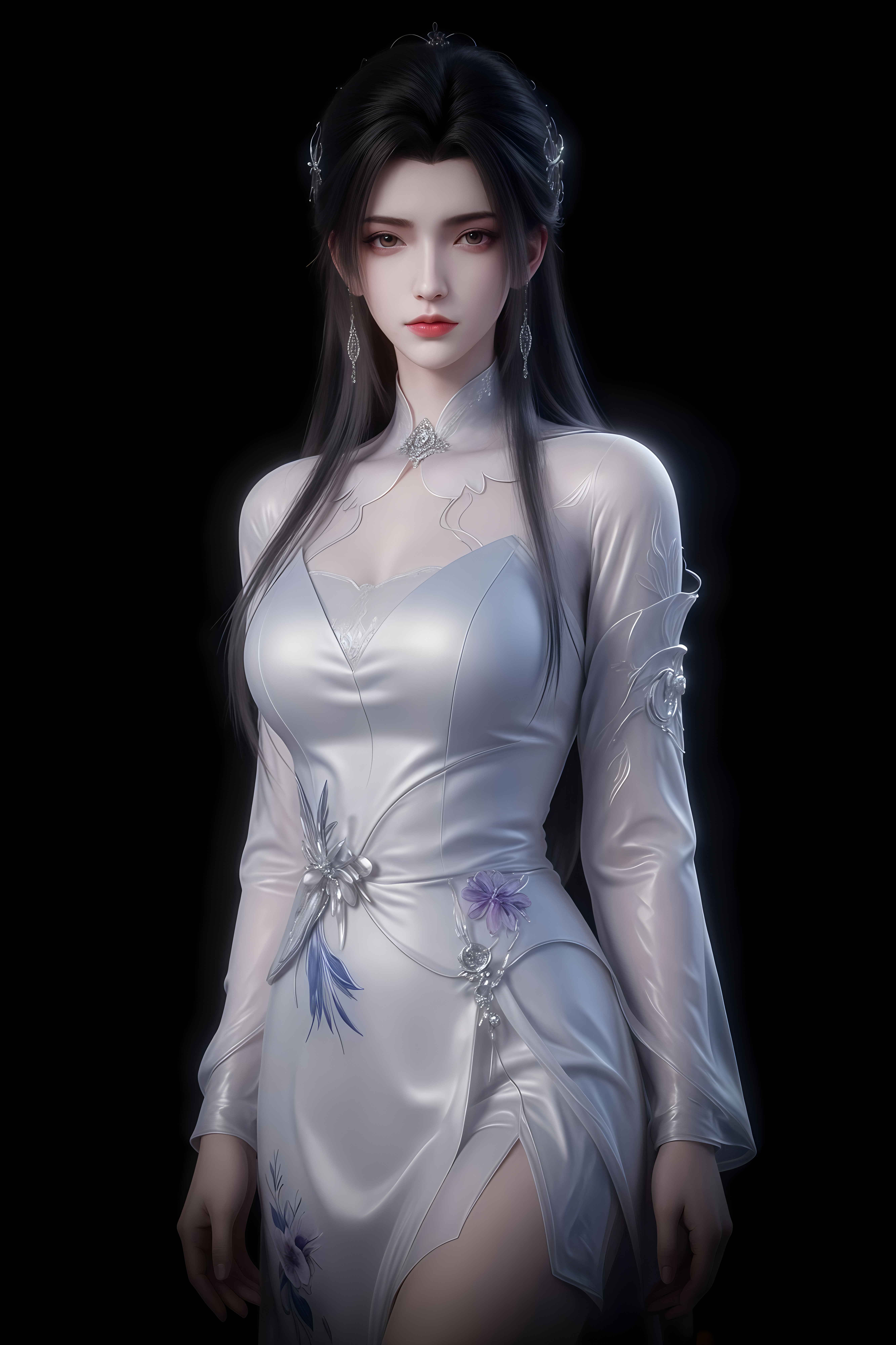 国漫女神壁纸-诛仙陆雪琪：若能换得生机，我何惧一死！