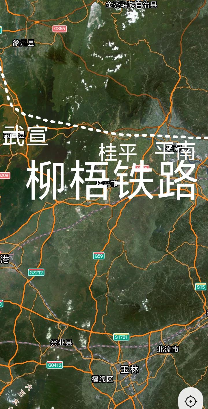 好消息，柳州至梧州时速160公里双线电气化的柳梧铁路全线铺轨即将完成，平南北、藤
