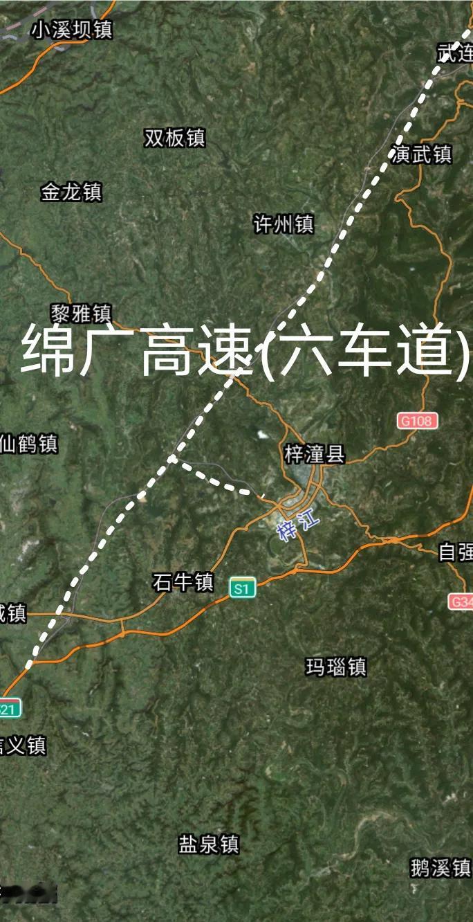 加速建设，G5京昆高速绵阳至广元段扩容项目(新建六车道复线)魏城至梓潼段水稳层半