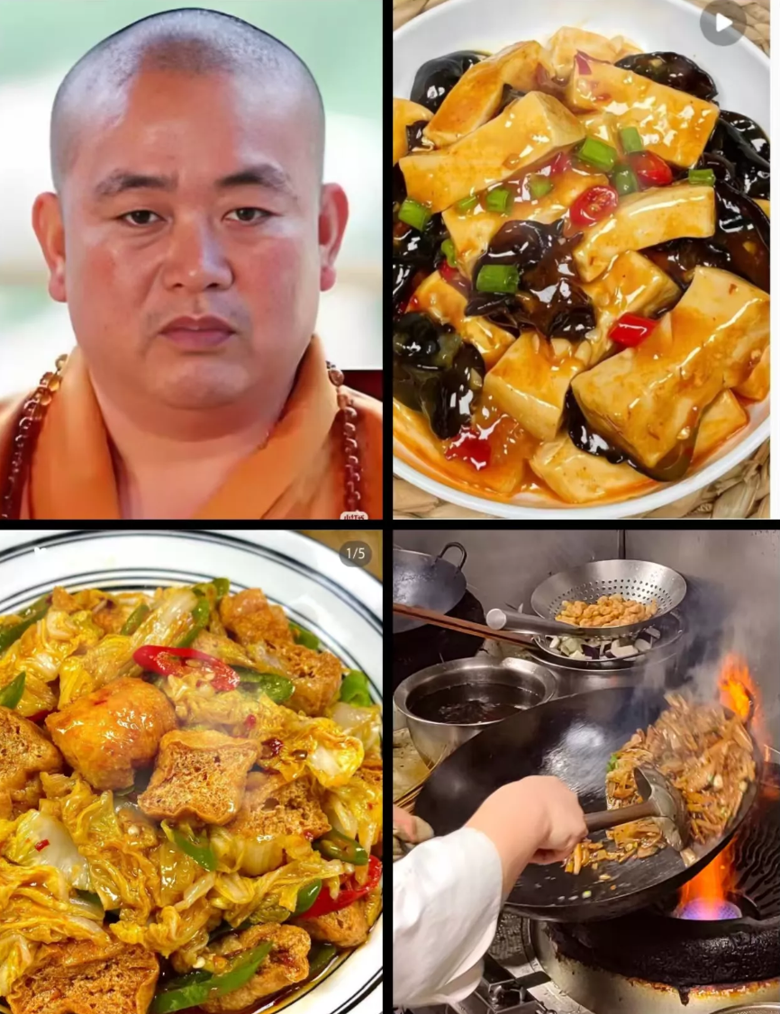 释永信还是方丈时候，在少L寺做过义工的闺蜜她说了句“去之前以为是青菜豆腐