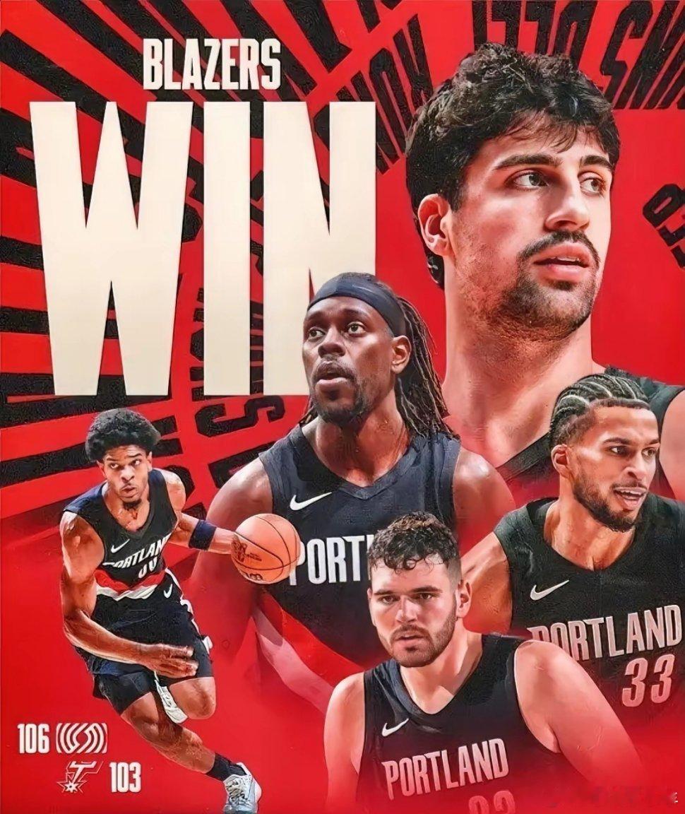 开拓者胜马刺1-1，文班亚马伤退的后果比想象中大。1，首先是篮板球，文班亚马伤退