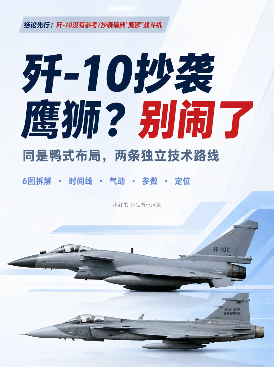歼-10抄鹰狮？时间线先捋一捋再说这话!