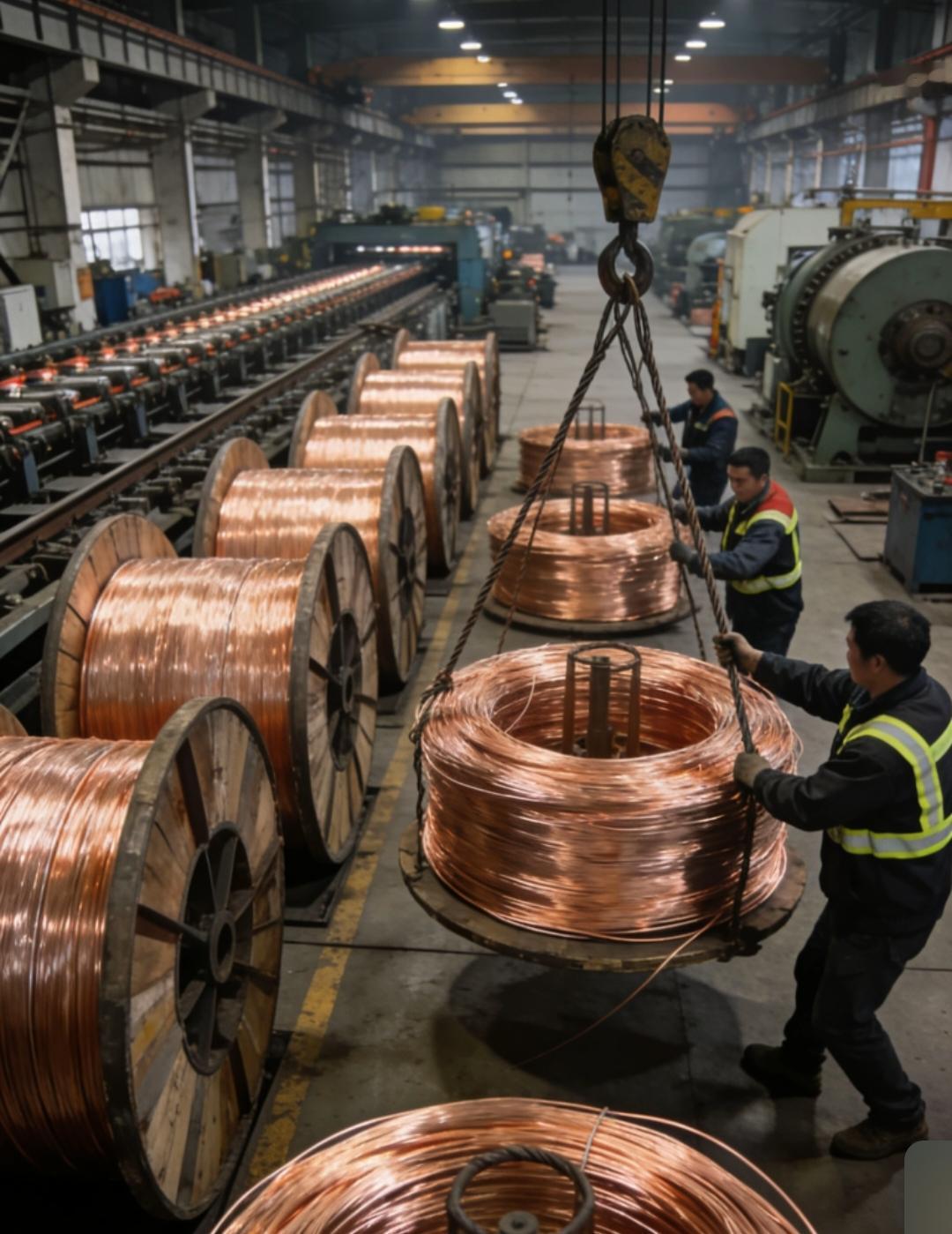 铜价破10万/吨，华东电缆厂操作引争议：囤货赶单却让员工“待命领1千”？2