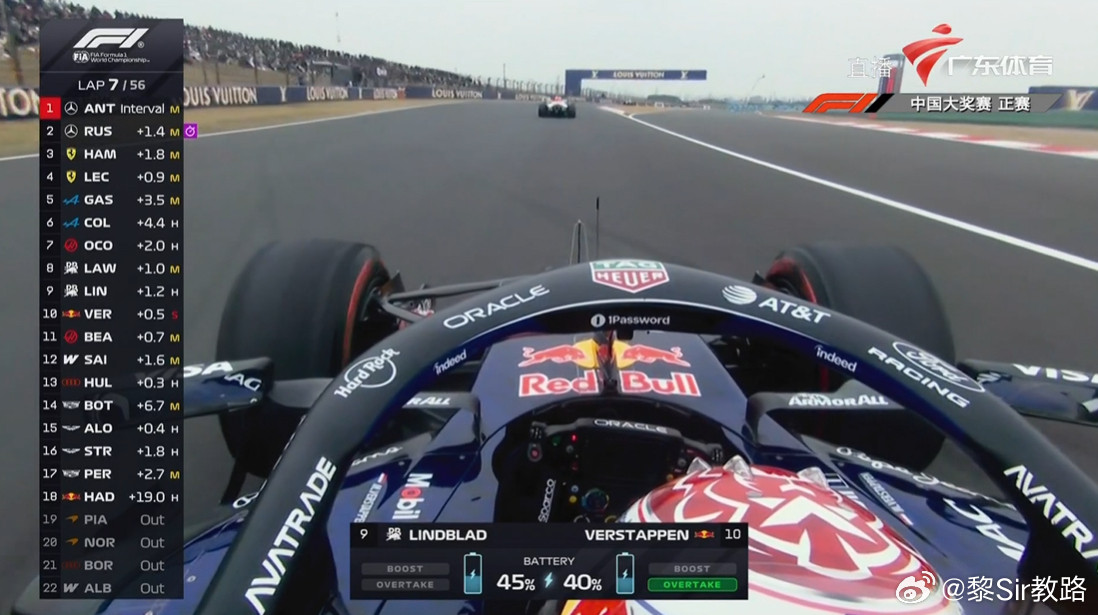 F1正赛迈凯伦竟然不是在维修区起步而是双退，潘子暂时第10位而且奔驰在第二圈就