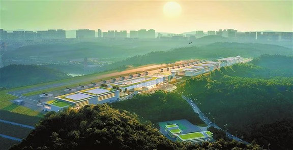 深圳龙华机场效果图