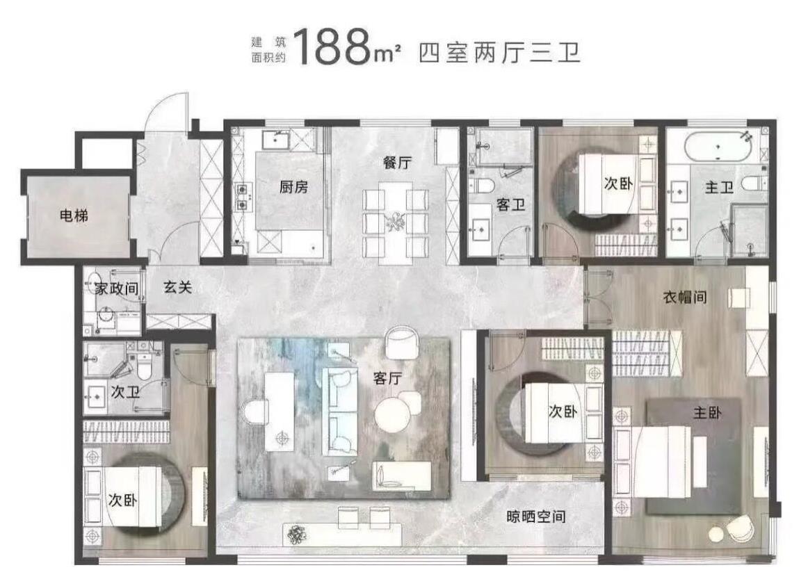 这户型有点尴尬！