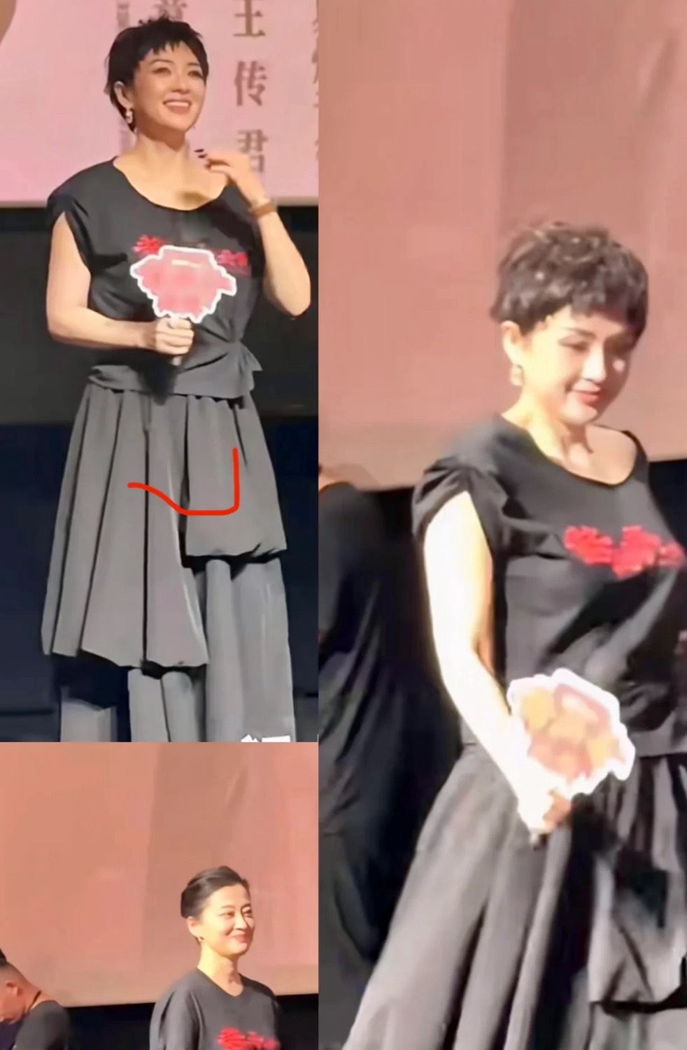 真不敢相信这是章子怡老师！看来发型还是很影响颜值的啊​​​
