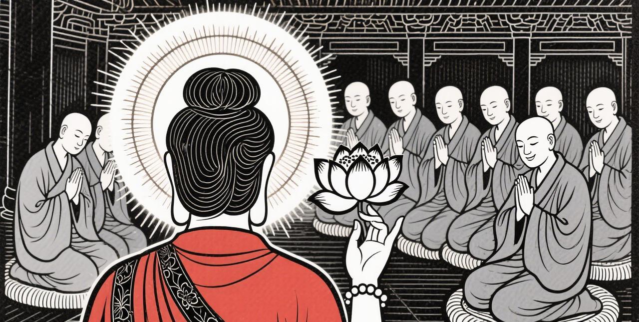 佛陀坐在树下发呆，两个人抬着一口猪经过，佛陀问：这是何物？两人笑呵呵：不是说你