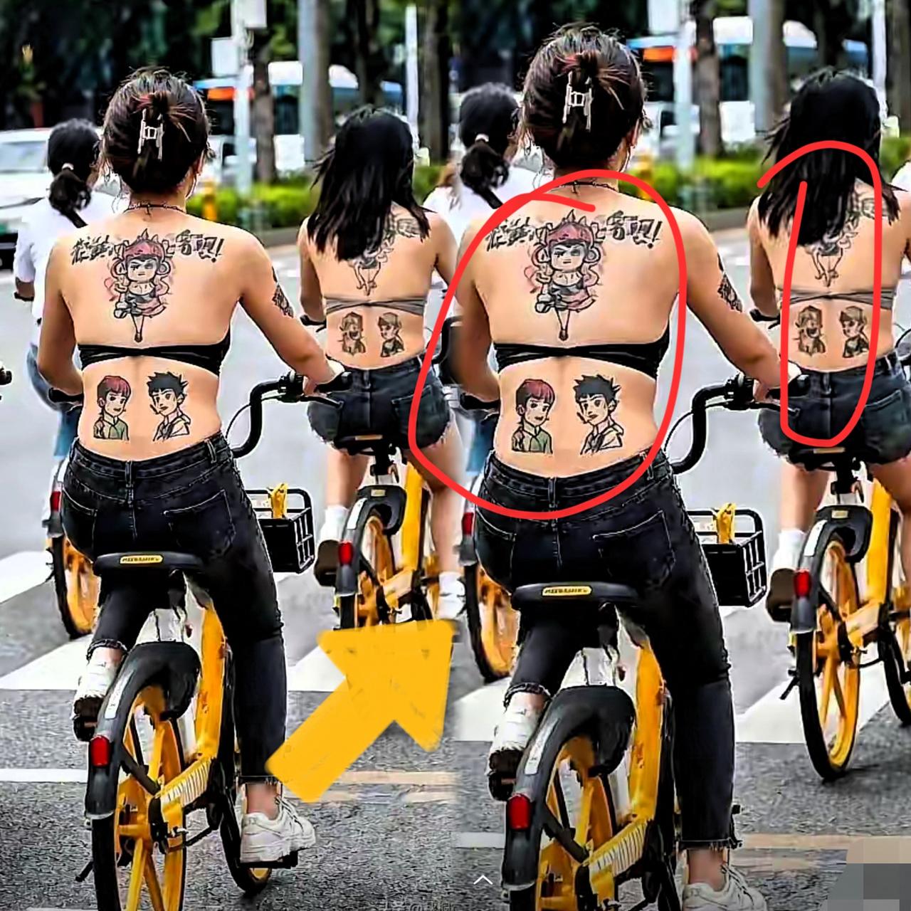 我的天，这也太扎眼了吧，我都不敢直视，真搞不懂现在的年轻人为了美，什么