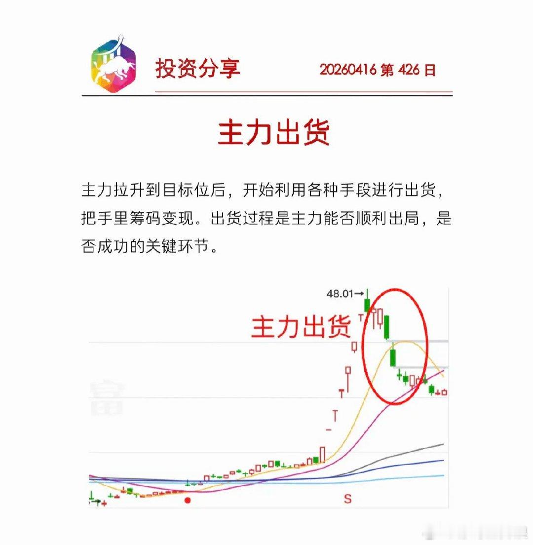 主力出货避开出货阶段
